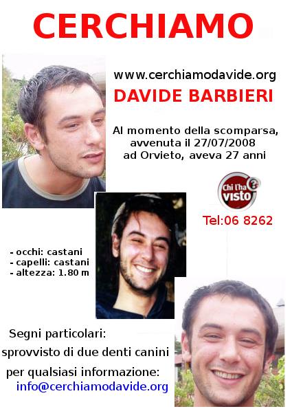 La nuova locandina per Davide